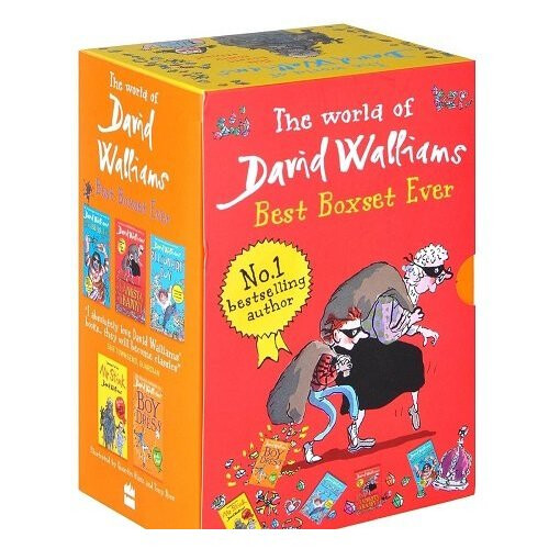 David Walliams Series 1 Best Box Set Ever 5 Books Collection Set