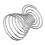 TRIXES 6 x Stainless Steel Wire Spiral Spring Egg Cups 2