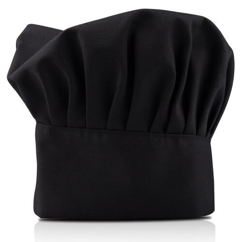TRIXES Chef Hat Black