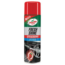Turtle Wax Fresh Shine Interior Car Cleaner & Air Freshener 500ml Strawberry