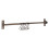 Premier Housewares Sorello Hanging Rail, Nickel Iron 2