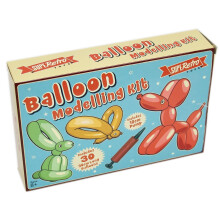 30pc Balloon Making Modelling Kit Pump Fun Eye Stickers Instructions Kids Party