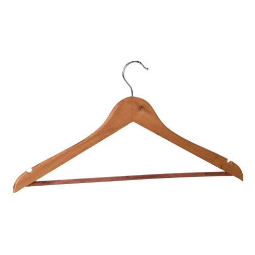 Premier Housewares Cedar Wood Clothes Hanger, Set Of 2