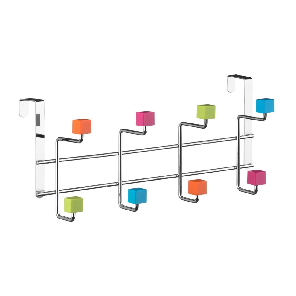 8 Hook Door Hanger - Multi-Coloured