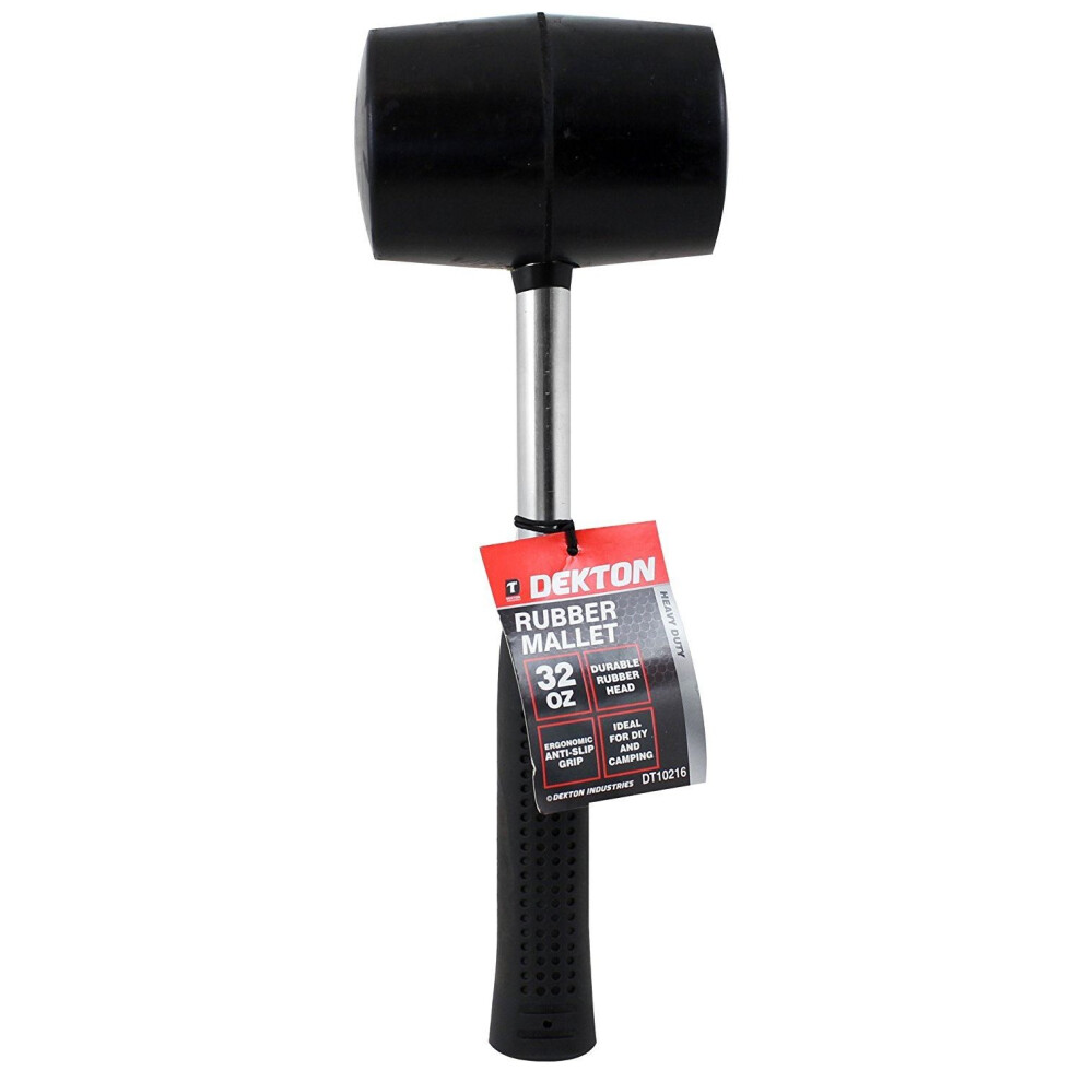 RUBBER MALLET - 32OZ/907G, DT10216-image-OPC-PDSCPJ-NEW