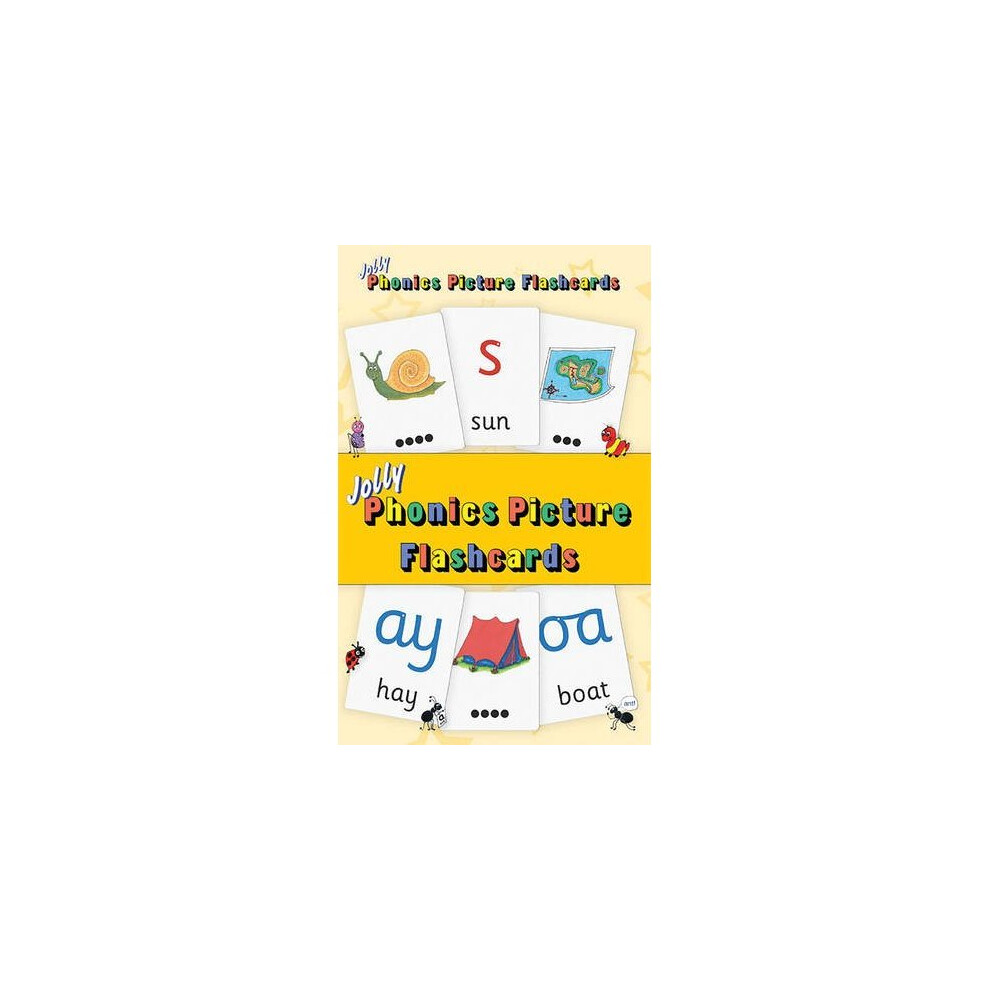 Jolly Phonics Picture Flash Cards: in Precursive Letters