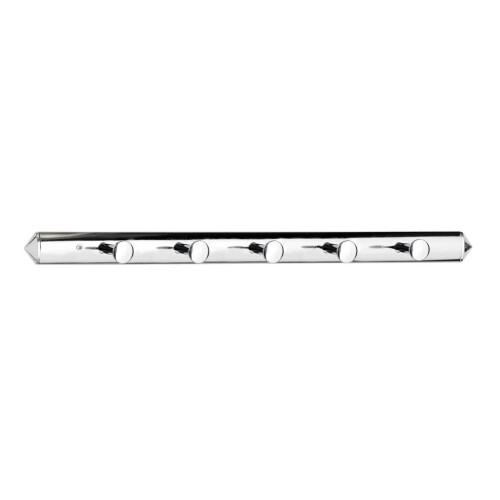 Premier Housewares 5 Hook Wall Hanger - Chrome