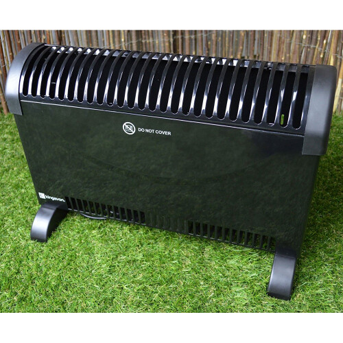 Kingavon Bb-Ch505 Convector Heater Adjustable Thermostat 3 Heat Settings- Black