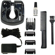 Wahl 9906-2017 Silver Groomsman Battery Hair, Beard And Moustache Trimmer Set
