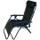 Hamble Black Zero Gravity Textoline Garden Chair 1