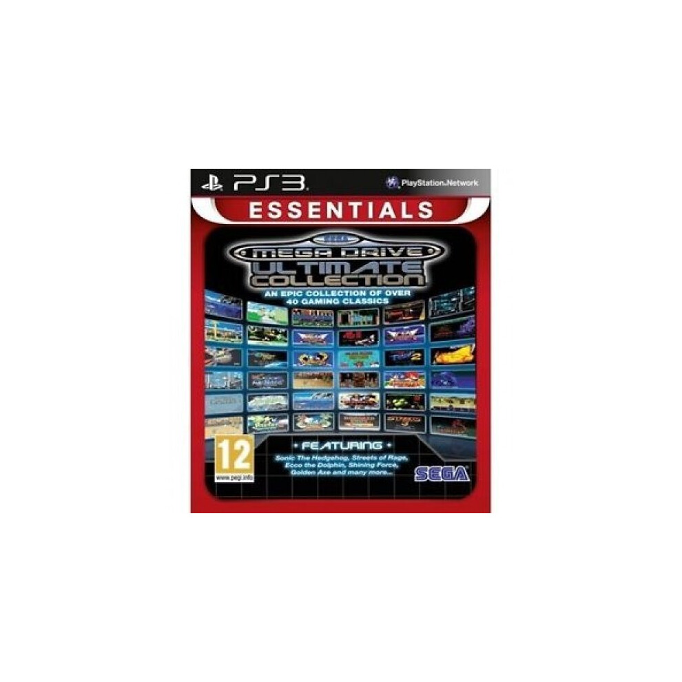Sega Mega Drive Ultimate Collection Essentials (Ps3) 5055277020324