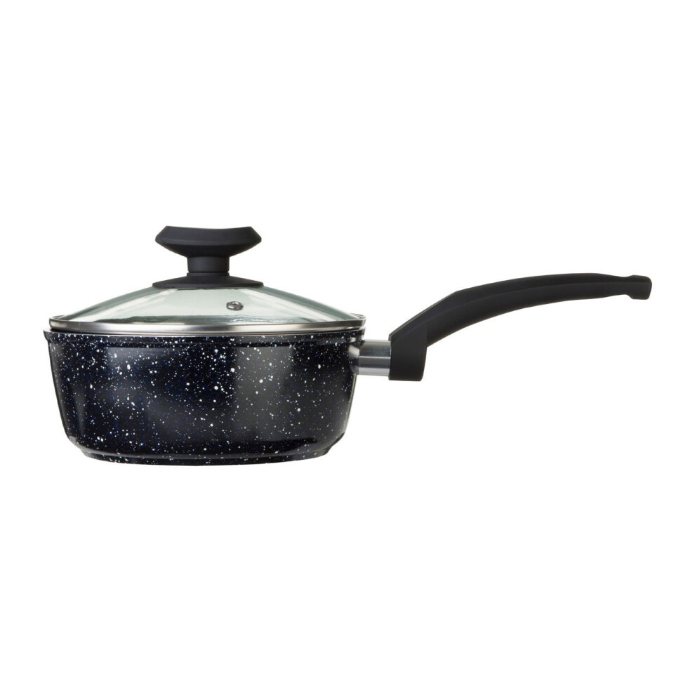 Stoneflam 16cm Saucepan With Glass Lid