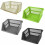 (Silver) Large Stackable Storage Basket Kitchen Fruit Vegetable Stacking Container Box 1
