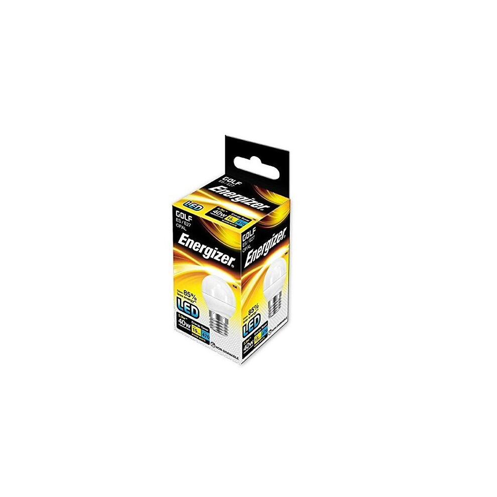 Energizer E27 6 W, 1 LED ES (Edison Screw) Golfball BulbÂ [Energy Class A+]