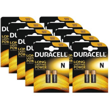 20 x Duracell MN9100 1.5V Alkaline Battery LR1 E90 KN