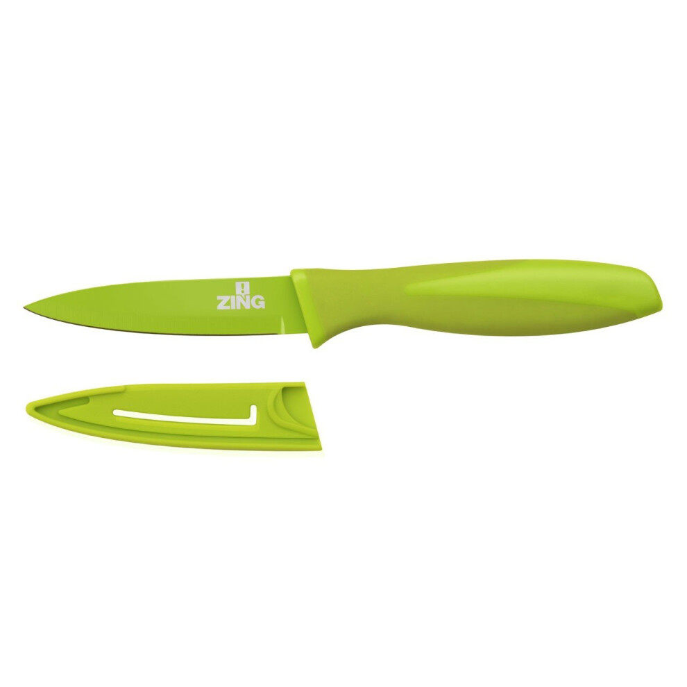 Zing Paring Knife, Lime Green