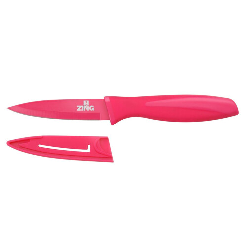 Premier Housewares Zing Paring Knife, Hot Pink