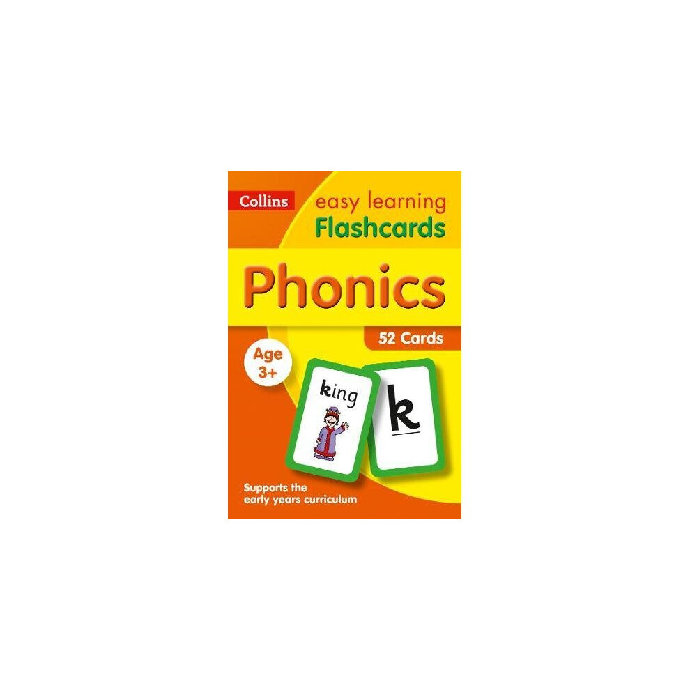 Phonics Flashcards (Collins Easy Learning Preschool)