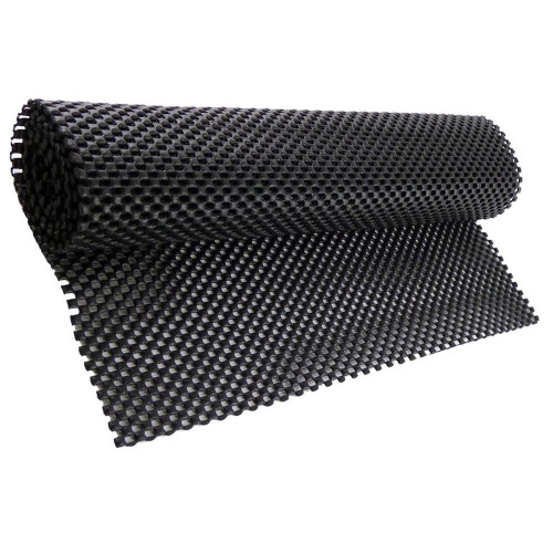 Black 175x30 cm Non-Slip Grip Liner Mat - Multi-Purpose Rug & Surface Protector (Fits Laminated & Wooden Floors)