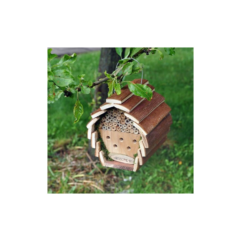 Natures Market HOTEL2 Wood Wooden Insect House Home Hotel Garden Bug Bee Ladybird Nesting Box