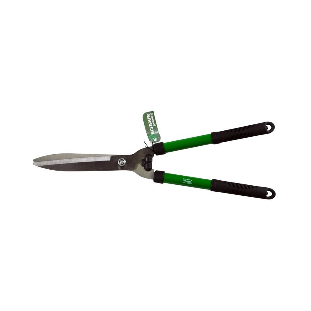 Kingfisher 21" (53cm) Hedge Shears with Soft Grip Handles - Ideal for Garden Pruning Trimming & Cutting