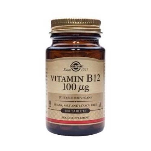 Solgar La Vitamina B12 100Mcg. 100Comp