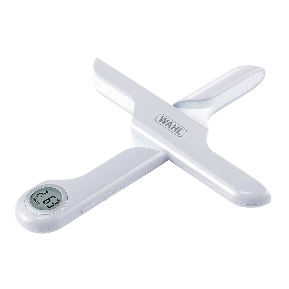 Wahl White ZX904 5Kg Digital Electronic Folding LCD Kitchen Food Weighing Scale
