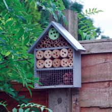 Natures Market HOTEL5 Wood Wooden Insect Hotel Home House Bees Bugs and Insects Nesting Box