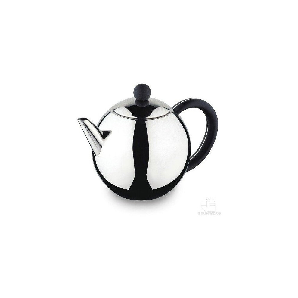 Rondo 50Oz 1.5L Stainless Steel Teapot St-050X with Infuser Grunwerg Cafe Ole