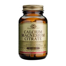 Citrate de Calcium et de Magnésium 50 Comprimés Solgar