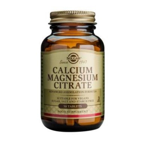 Solgar Solgar - Calcium Magnesium Citrat (50 Tabletten)