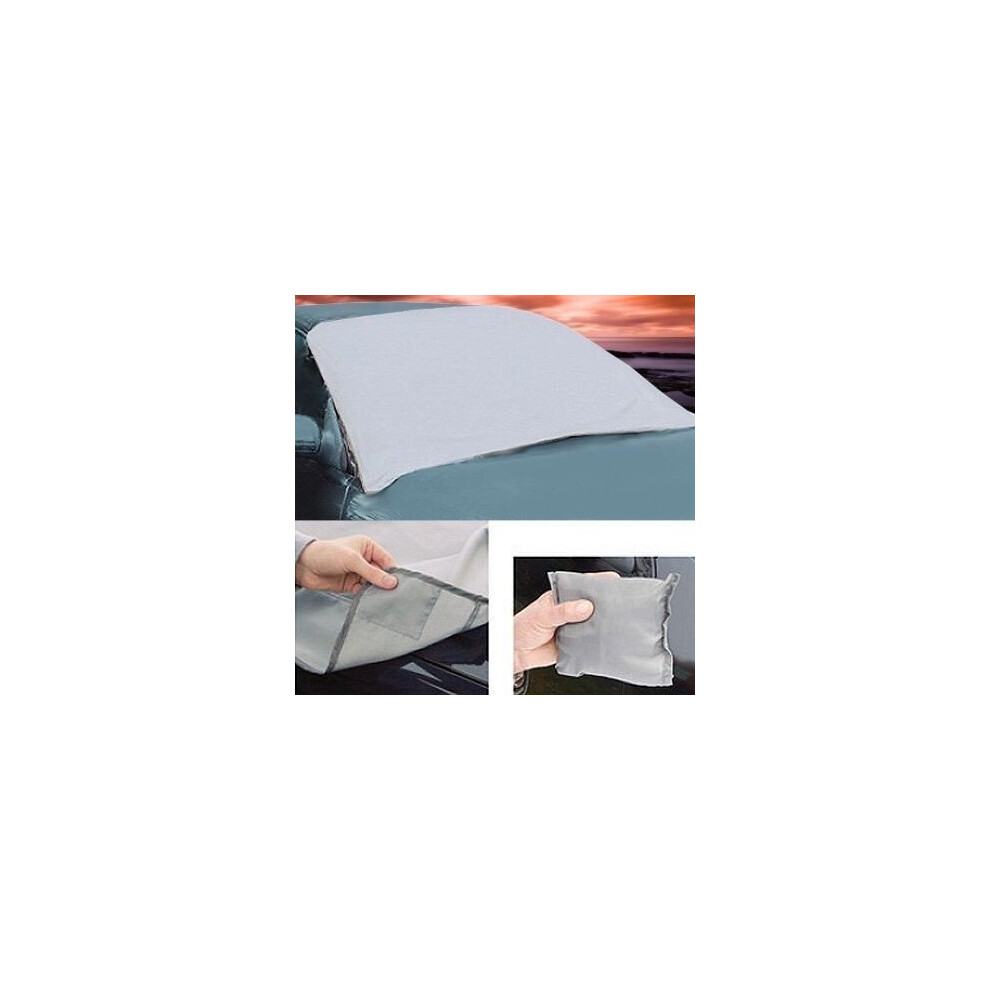 Magnetic Car Windscreen Cover Frost Ice Shield Snow Dust Protector Sun Shade 5060320306515