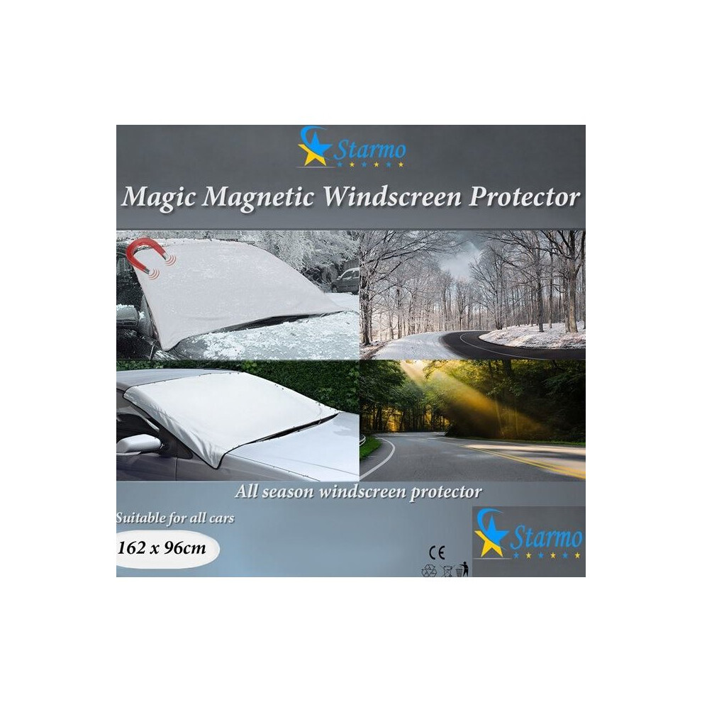 Starmo Windscreen Cover Magnetic Car Windshield Protect From Sun, Ice, Frost & Snow All Weather Shield Screen Cover 5055905282278