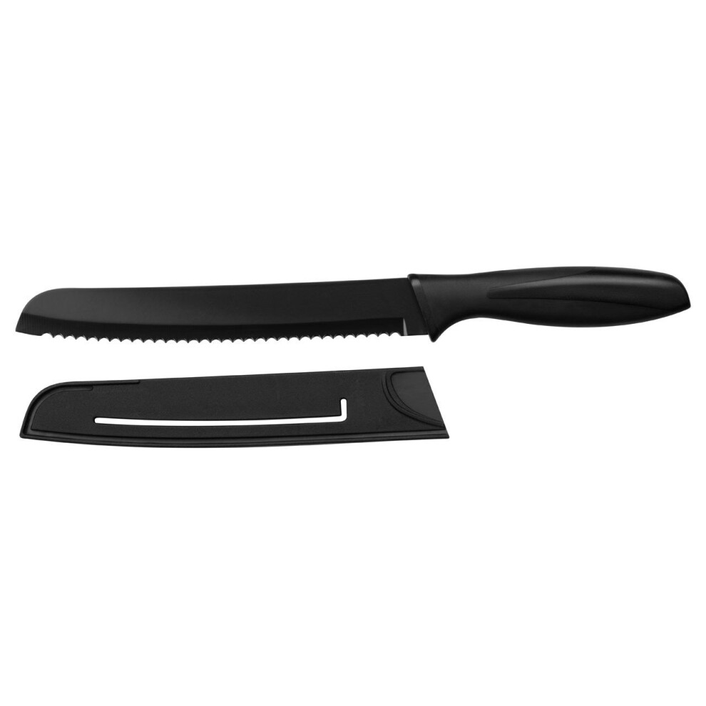 Stainless Steel Bread Knife & Sheath | Non-Stick Bread Knife