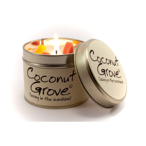 Lily-Flame Lily Flame Candle in a Tin - Coconut Grove