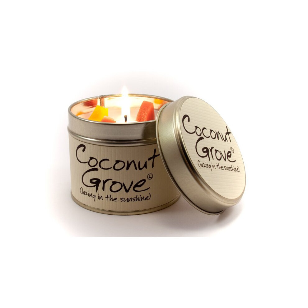 Lily-Flame Lily Flame Candle In A Tin - Coconut Grove