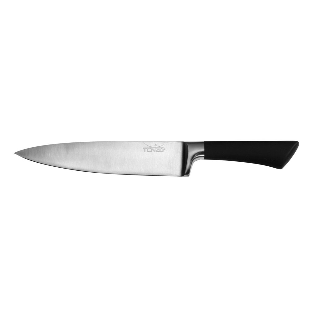 Tenzo Chef's Knife - Stainless Steel Blade, Black ABS Handle - Sharp, Durable & Dishwasher Safe PF-0907037