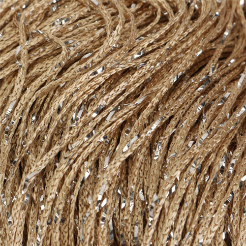 Trixes Dew Drop String Curtain | Gold String Curtain Panel 1