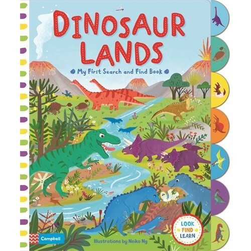 Dinosaur Lands (My First Search and Find)