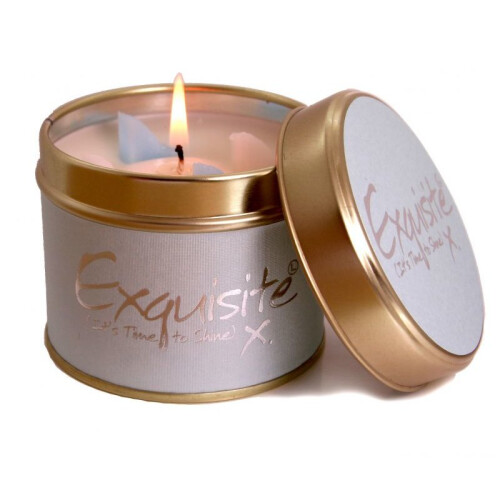 Lily-Flame Lily Flame Candle in a Tin - Exquisite