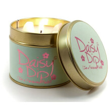 Lily Flame Candle in a Tin - Daisy Dip