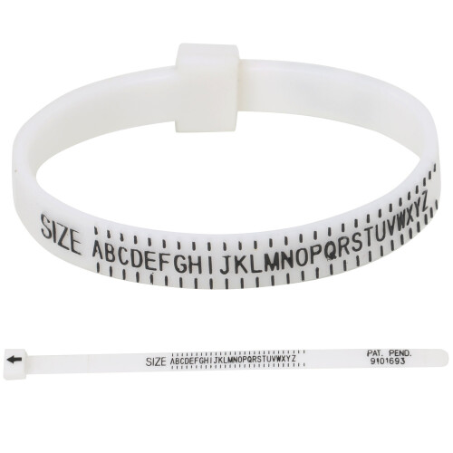 Adjustable Finger Ring Sizer Pair UK and US Sizes Measure Gauge Jewellers - By TRIXES 1