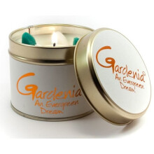 Lily Flame Candle in a Tin - Gardenia