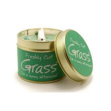 Lily Flame Candle in a Tin - Freshly Cut Grass