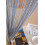 TRIXES Dew Drop Silver String Door Divider and Window Curtain Panel 90x200cm Festive Seasonal Decoration 6