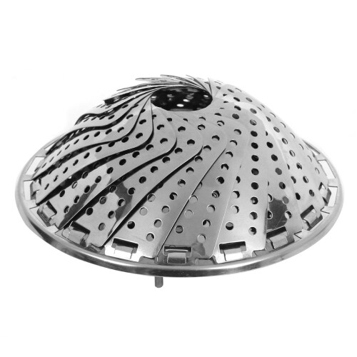 Premier Housewares Folding Steamer, 24 cm - Stainless Steel 1