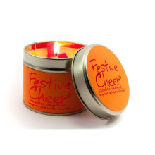 Lily Flame Candle in a Tin - Festive Cheer