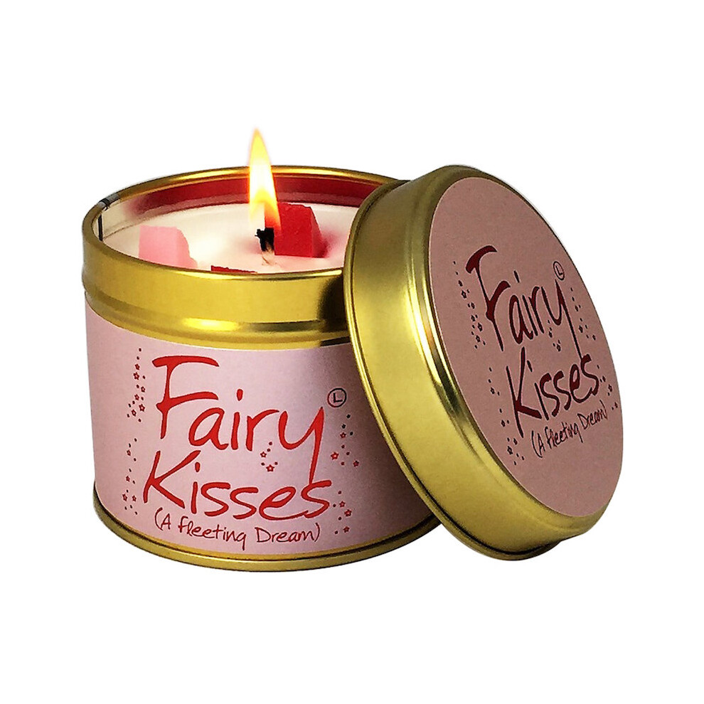 Lily Flame Candle in a Tin - Fairy Kisses