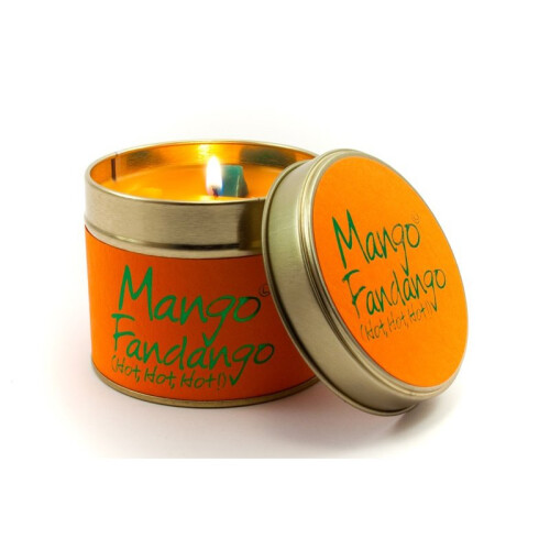 Lily-Flame Lily Flame Candle in a Tin - Mango Fandango