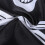 Large Black Pirate Flag Jolly Roger Skull and Bones 90x150cm with Rings Hanging Banner 5